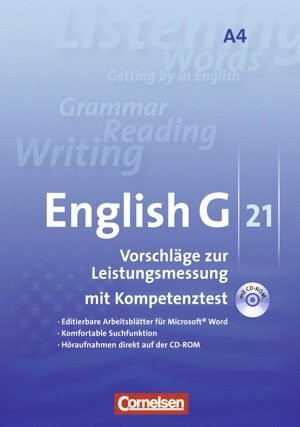 English G 21 - Digital Teaching Aids. Software für Lehrkräfte. Vorschläge zur Leistungsmessung - Ausgabe A. Band 4. 8. Schuljahr