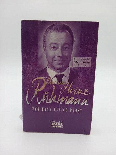 Das war Heinz Rühmann (Biographien. Bastei Lübbe Taschenbücher)
