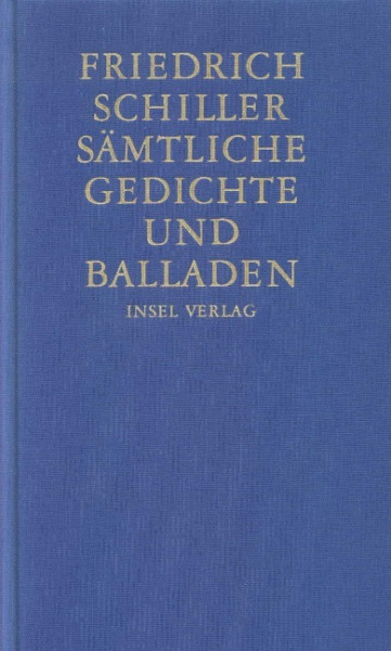 Sämtliche Gedichte und Balladen