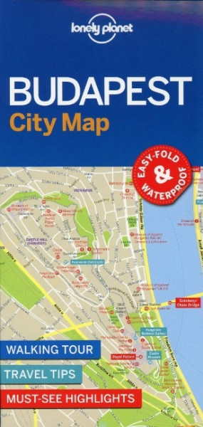 Lonely Planet Budapest City Map