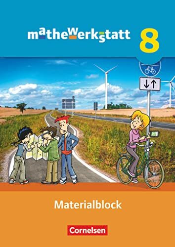 Mathewerkstatt - Mittlerer Schulabschluss - Allgemeine Ausgabe - 8. Schuljahr: Materialblock - Arbeitsmaterial mit Wissensspeicher