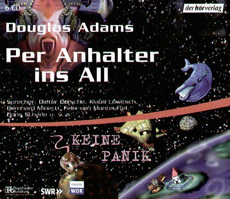 Per Anhalter ins All, 6 Audio-CDs: Teil 1 bis 6. Hörspiel Per Anhalter ins All, 6 Audio-CDs: Teil 1 bis 6. Hörspiel