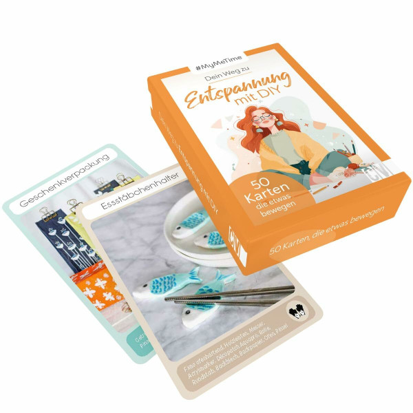Dein Weg zu Entspannung mit DIY: #MyMeTime: Reflektieren, Handeln, Ziele erreichen. 50 Karten, die etwas bewegen