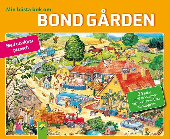Mein kunterbuntes Buch Bauernhof: 24 Seiten Sachbuch mit Lesebildern plus Panorama zum Aufklappen: Panorama Aufklappbuch