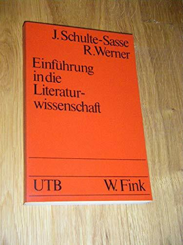 Einführung in die Literaturwissenschaft