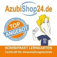 AzubiShop24.de Kombi-Paket Lernkarten Fachkraft für Veranstaltungstechnik