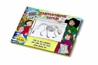 Fantastische Safari: Zieh an den Schiebern und schau dir die Tiere ganz genau an!