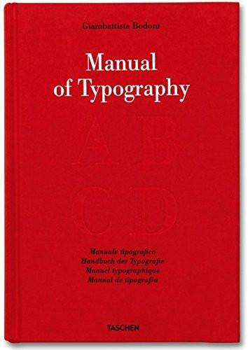 Bodoni. Handbuch der Typografie – Manuale tipografico