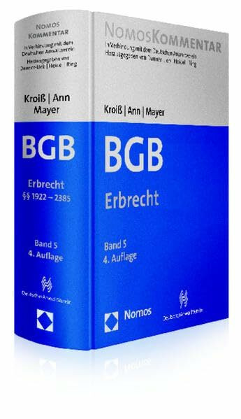 Bürgerliches Gesetzbuch: Erbrecht: Band 5