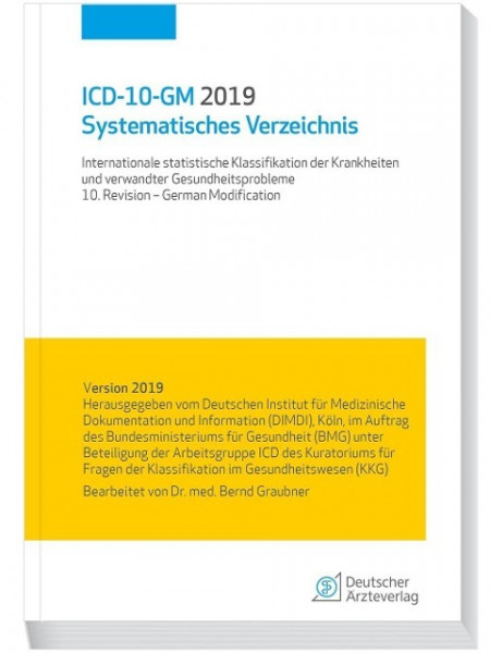 ICD-10-GM 2019Systematisches Verzeichnis