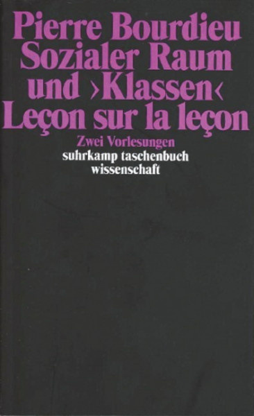 Sozialer Raum und "Klassen"