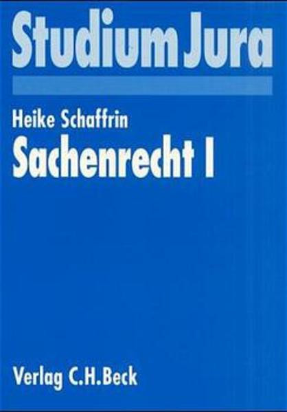 Sachenrecht, Bd.1 (Studium Jura)