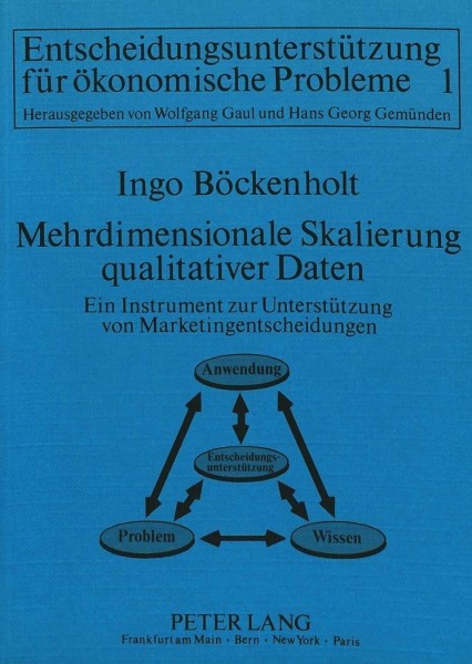Mehrdimensionale Skalierung qualitativer Daten- - Ein Instrument zur Unterstützung von Marketingents