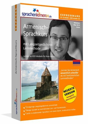 Sprachenlernen24.de Armenisch-Express-Sprachkurs PC CD-ROM für Windows/Linux/Mac OS X + MP3-Audio-CD: Werden Sie in wenigen Tagen fit für Ihre Reise nach Armenien