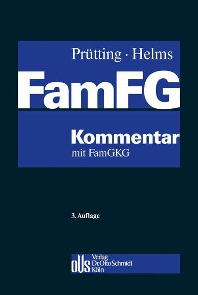 FamFG: Kommentar mit FamGKG