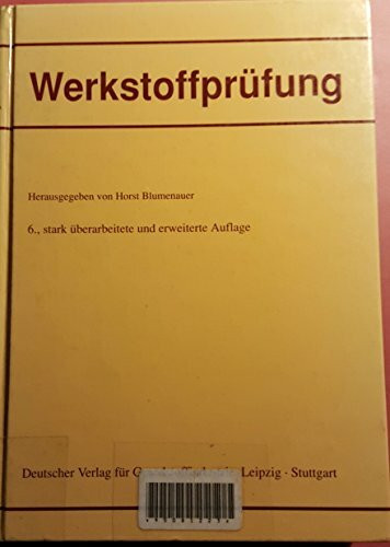 Werkstoffprüfung