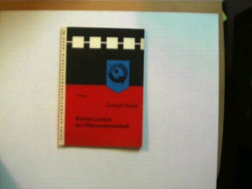 Kleines Lexikon der Mikrorechentechnik,