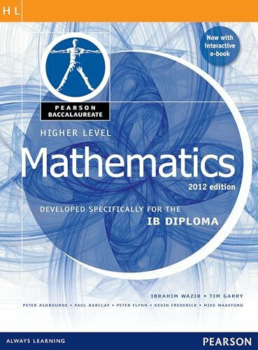 Pearson Baccalaureate Higher Level Mathematics second edition print and ebook bundle for the IB Diploma: Industrial Ecology (Pearson International Baccalaureate Diploma: International E)