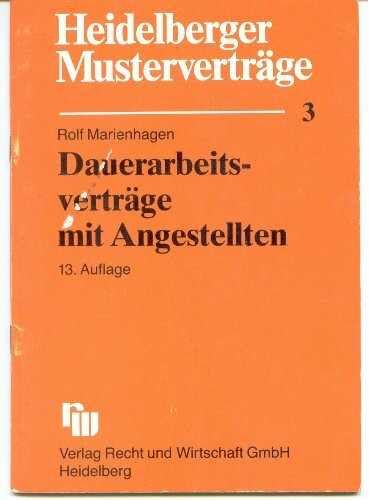 Dauerarbeitsverträge mit Angestellten