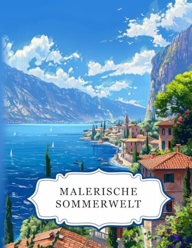 Malerische Sommerwelt: Ein Sommer Malbuch für Erwachsene mit 50 wunderschönen Motiven zum Ausmalen. Ideal zur Entspannung, zum Stressabbau und zur Förderung der Kreativität (Malerische Welten)