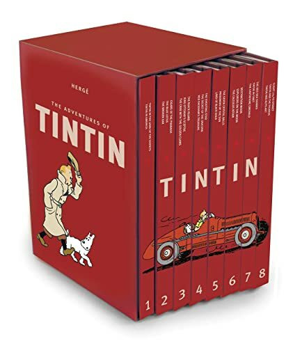 The Adventures of Tintin – Compact Editions – The Tintin Collection: 8 Book Box-Set: The Complete Official Classic Children’s Illustrated Mystery Adventure Series