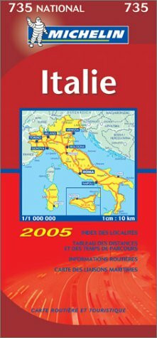 CARTE ROUTIERE 735 ITALIE 2005