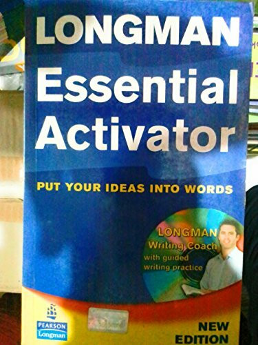 Longman Essential Activator 2nd Edition Paper and CD ROM (Longman Essential Activator S.)