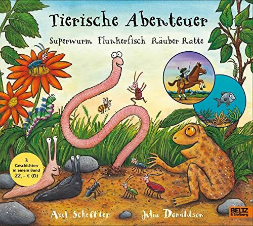 Tierische Abenteuer: Superwurm, Flunkerfisch, Räuber Ratte