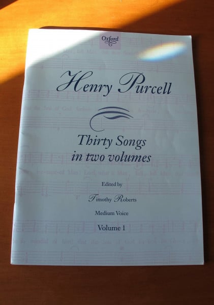 Henry Purcell: Thirty Songs (1) (Thirty Songs in Two Volumes, Band 1)
