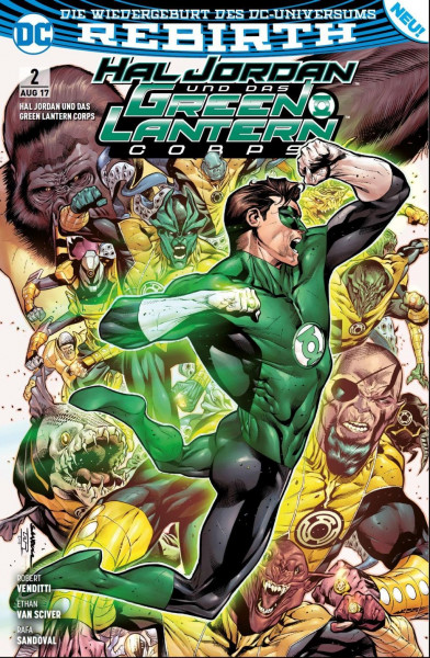 Hal Jordan und das Green Lantern Corps