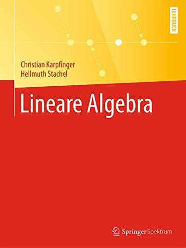 Lineare Algebra: Lehrbuch