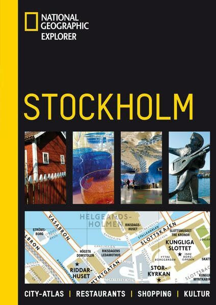 Stockholm: City-Atlas, Restaurants, Shopping, Kultur (National Geographic Explorer)