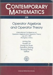 Operator Algebras and Operator Theory: International Conference on Operator Algebras and Operator Theory, July 4-9, 1997, Shanghai, China (228) (Contemporary Mathematics, Band 228)