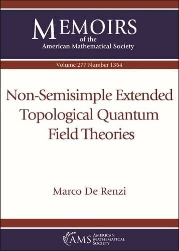 Non-semisimple Extended Topological Quantum Field Theories (Memoirs of the American Mathematical Society, 277)