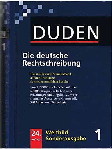 Duden - Die deutsche Rechtschreibung