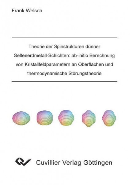 Theorie der Spinstrukturen dünner Seltenerdmetall-Schichten: ab-initio Berechnung von Kristallfeldpa