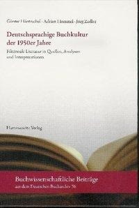 Deutschsprachige Buchkultur der 1950er Jahre