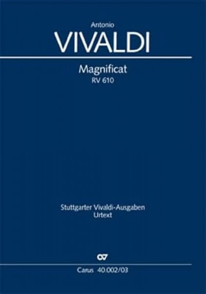 Magnificat (Klavierauszug): RV 610 / RV 611