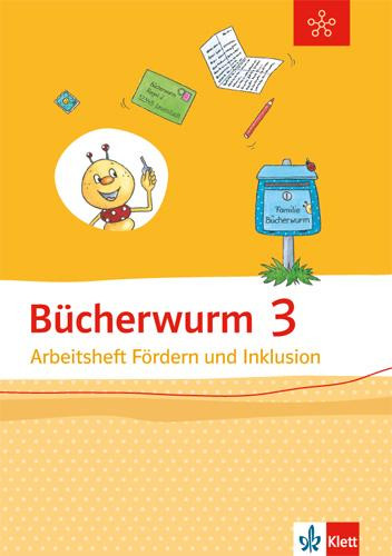Bücherwurm Sprachbuch 3. Schuljahr. Arbeitsheft Fördern und Inklusion