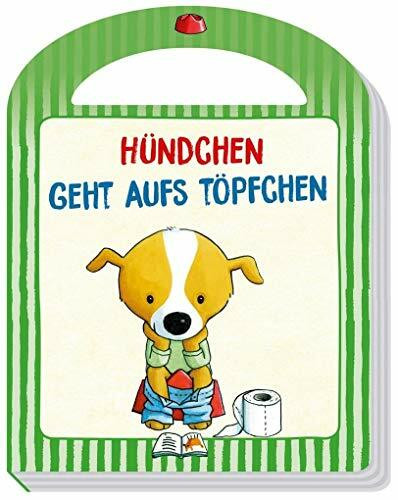 Hündchen geht aufs Töpfchen: Mit praktischem Tragegriff