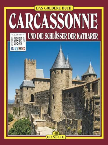 Carcassonne e i castelli catari. Ediz. tedesca (Libro d'oro)