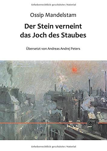 Der Stein verneint das Joch des Staubes