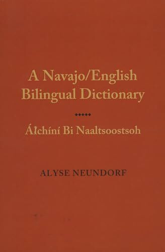 Navajo/English Dictionary of Verbs