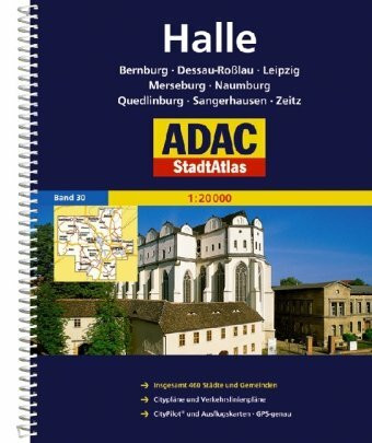 ADAC Stadtatlas Großraum Halle 1 : 20 000