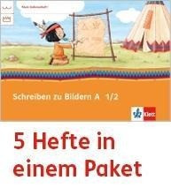 Mein Indianerheft. Schreiben zu Bildern A. Arbeitsheft Klasse 1/2 (5-er Paket)