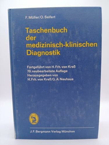 Taschenbuch der medizinisch-klinischen Diagnostik. 70. Auflage