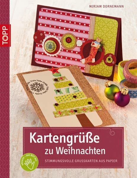 Kartengrüße zu Weihnachten: Stimmungsvolle Grußkarten aus Papier
