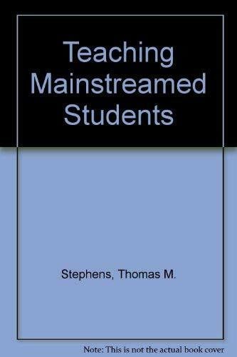 Teaching Mainstreamed Students