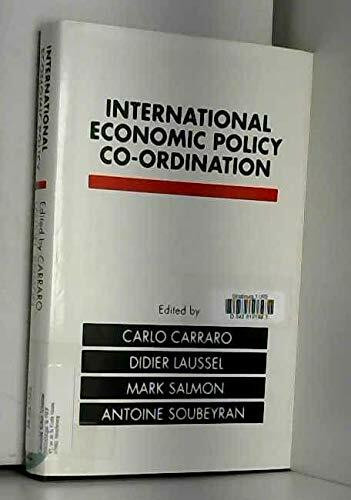 International Economic Policy Co-Ordination