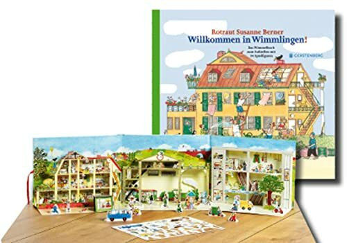 Willkommen in Wimmlingen!: Das Wimmelbuch zum Aufstellen mit 34 Spielfiguren